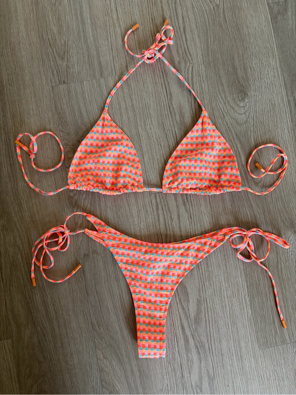 Triangl Bikini- multi color pattern